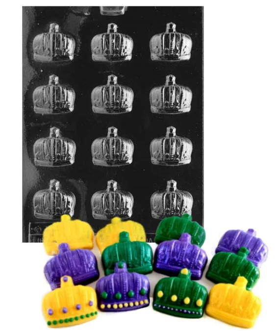 Crown Pieces Chocolate Mold