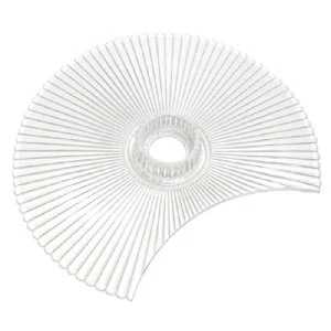 Crystal Splendor 10 in. Crescent Plate