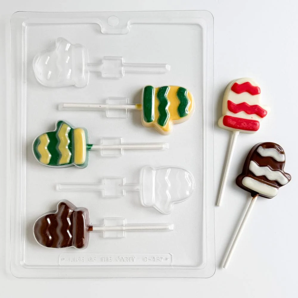 Cute Mitten Pop Candy Mold