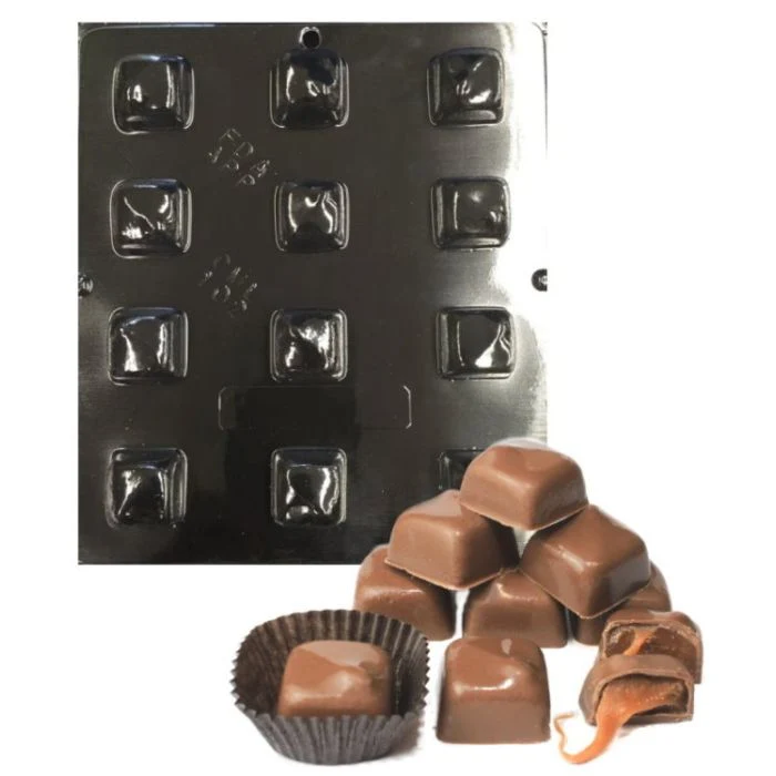 Deep Caramel Chocolate Mold