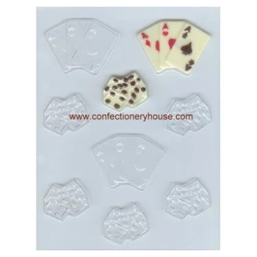 Dice With Aces Candy Mold