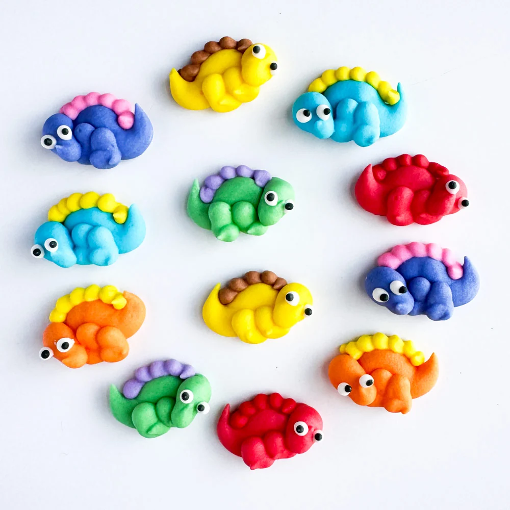 Dinosaur Royal Icing Decorations
