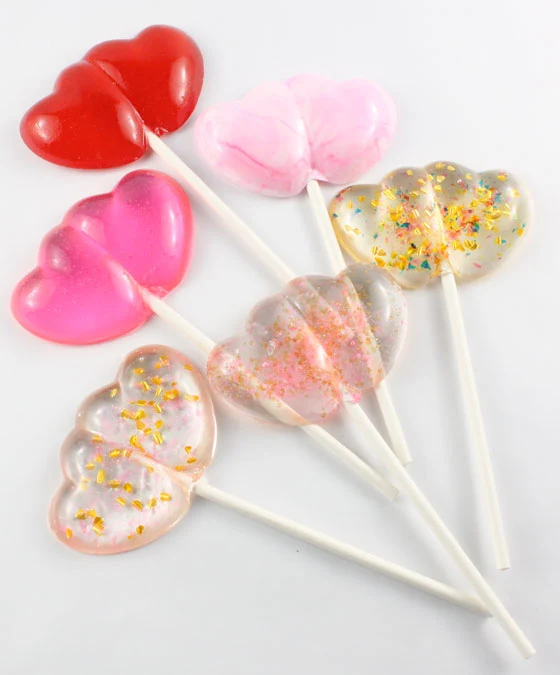 Double Heart Pop Hard Candy Mold - Image 3