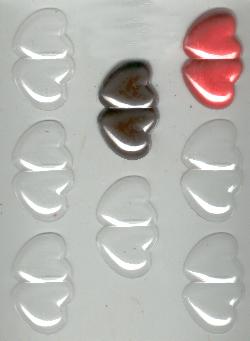 Double Hearts Candy Mold
