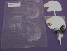 Eagle Head Pop Candy Mold