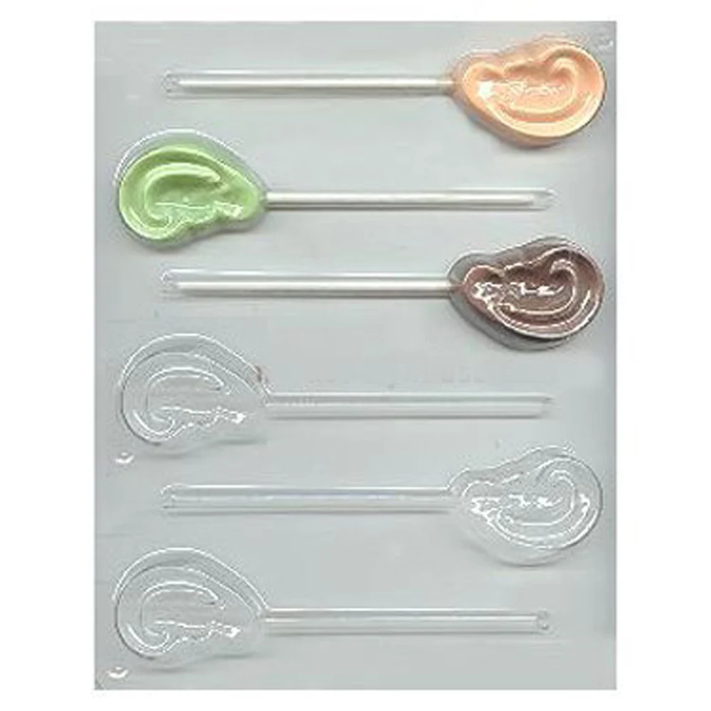 Ear Lollipop Chocolate Mold
