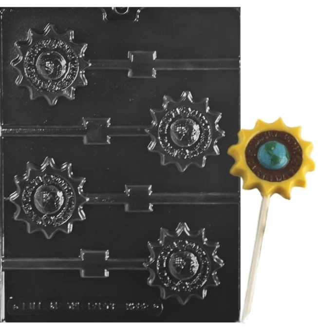 Earth Day Pop Candy Mold