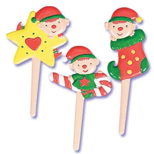 Elves Cupcake Picks