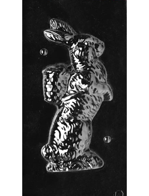 3D Extra Large Bunny w/ Basket Candy Mold Part A