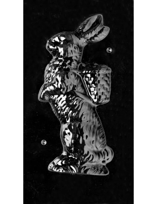 3D Extra Large Bunny w/ Basket Candy Mold Part B
