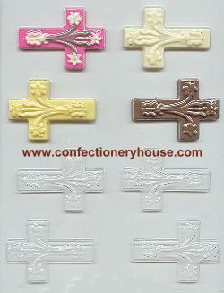 Fancy Cross Candy Mold