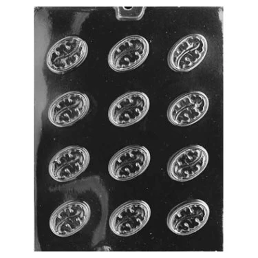 Fancy Leaves Candy Mold