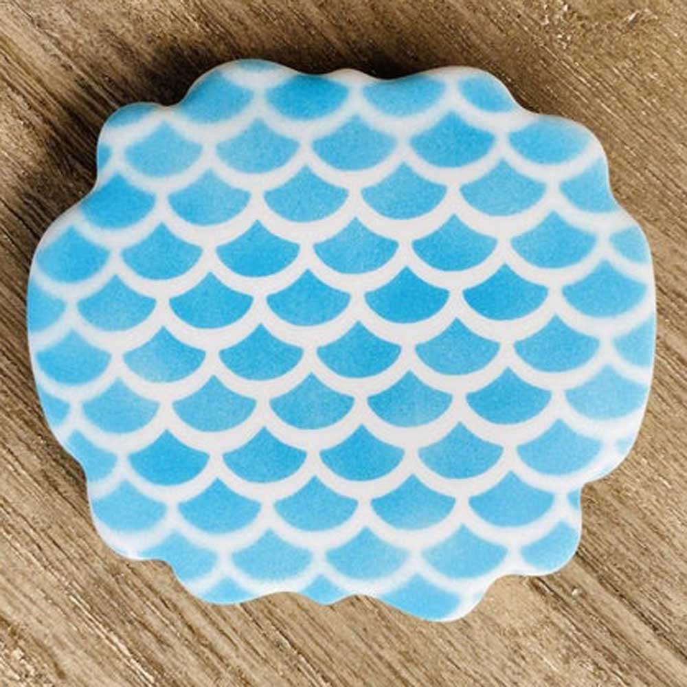 Fish Scale Pattern Cookie Stencil - Image 2