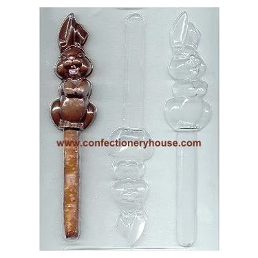 Flop Eared Bunny Pretzel Candy Mold