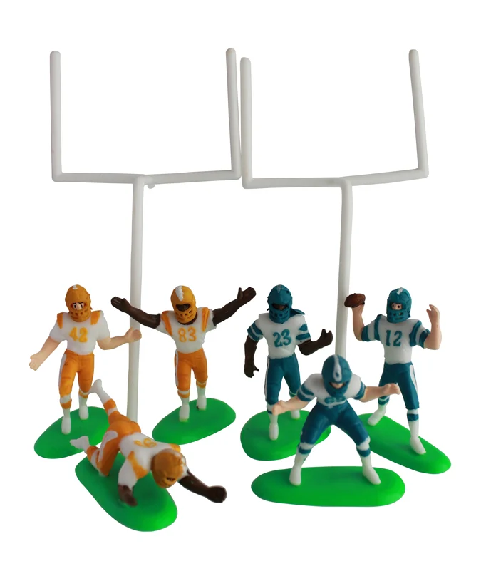 Football Cake Topper Set