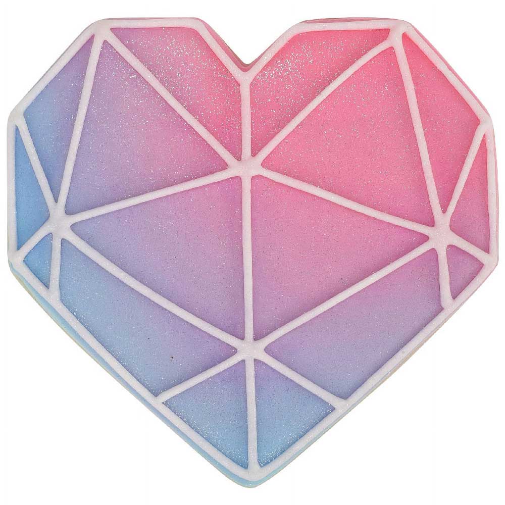 Geometric Heart Cookie Cutter - Image 3