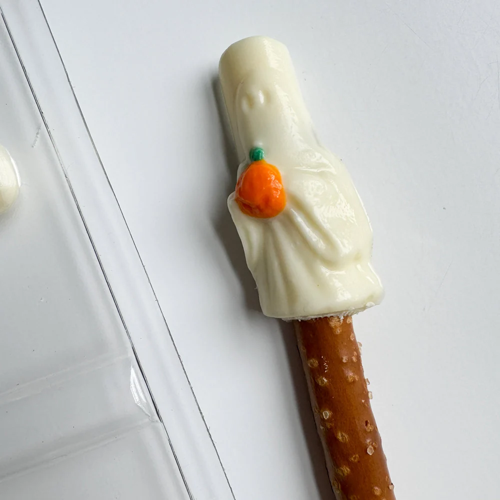 Ghost Pretzel Rod Chocolate Mold - Image 2