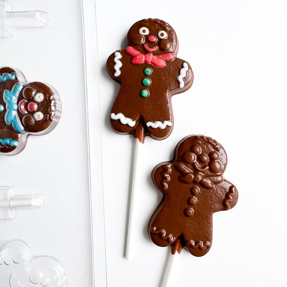 Gingerbread Man Pop Candy Mold - Image 2
