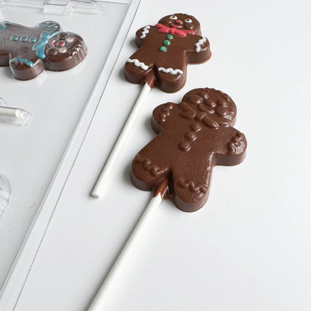 Gingerbread Man Pop Candy Mold - Image 3