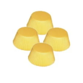 Golden Yellow Mini Muffin Cups