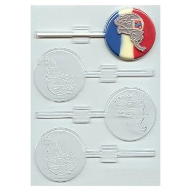 GOP Republican Elephant Pop Candy Mold