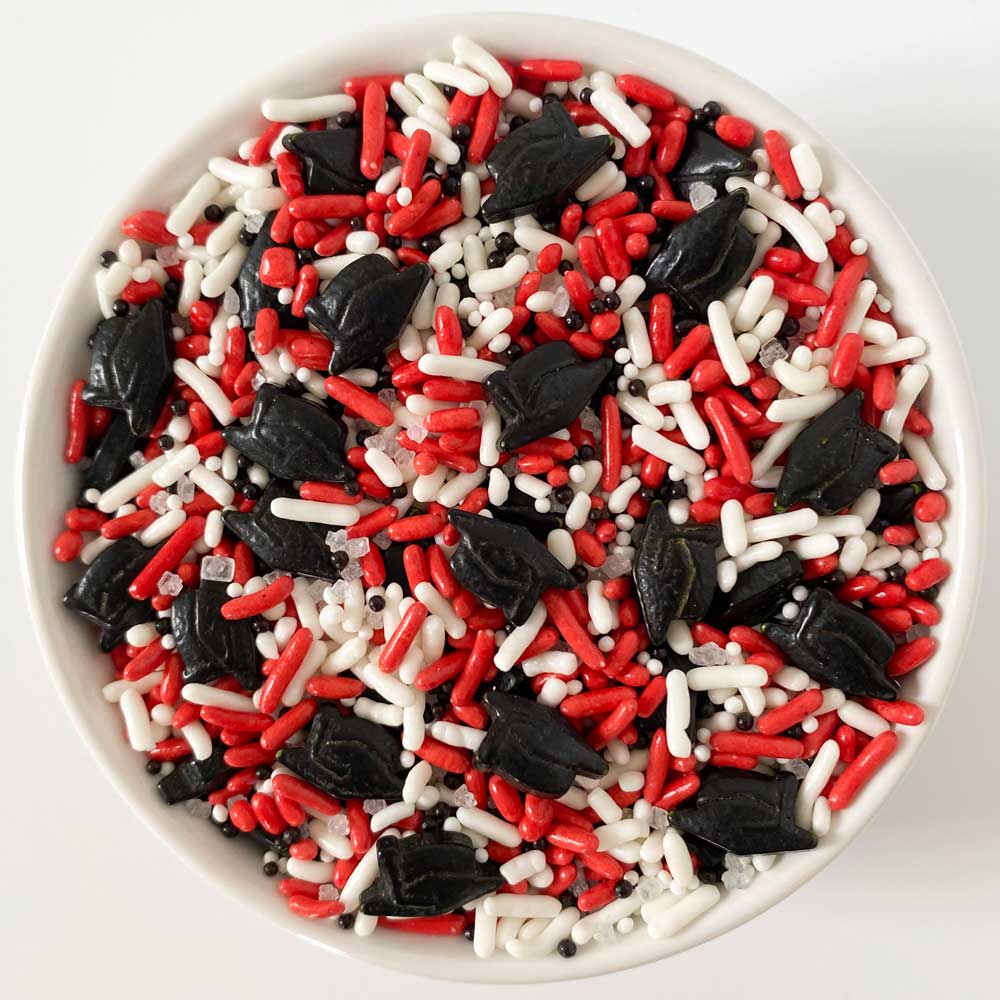 School Colors Graduation Sprinkle Mix - Image 4