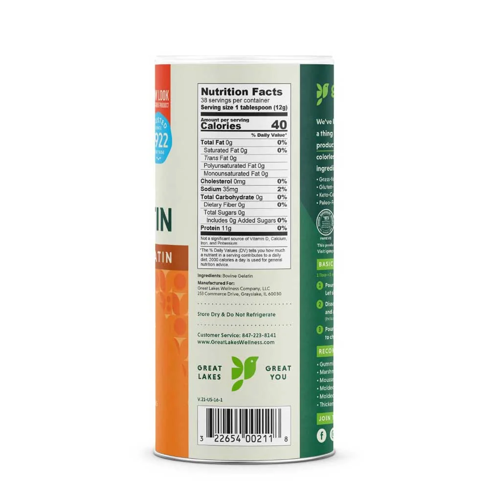 Great Lakes Unflavored Gelatin - Image 3