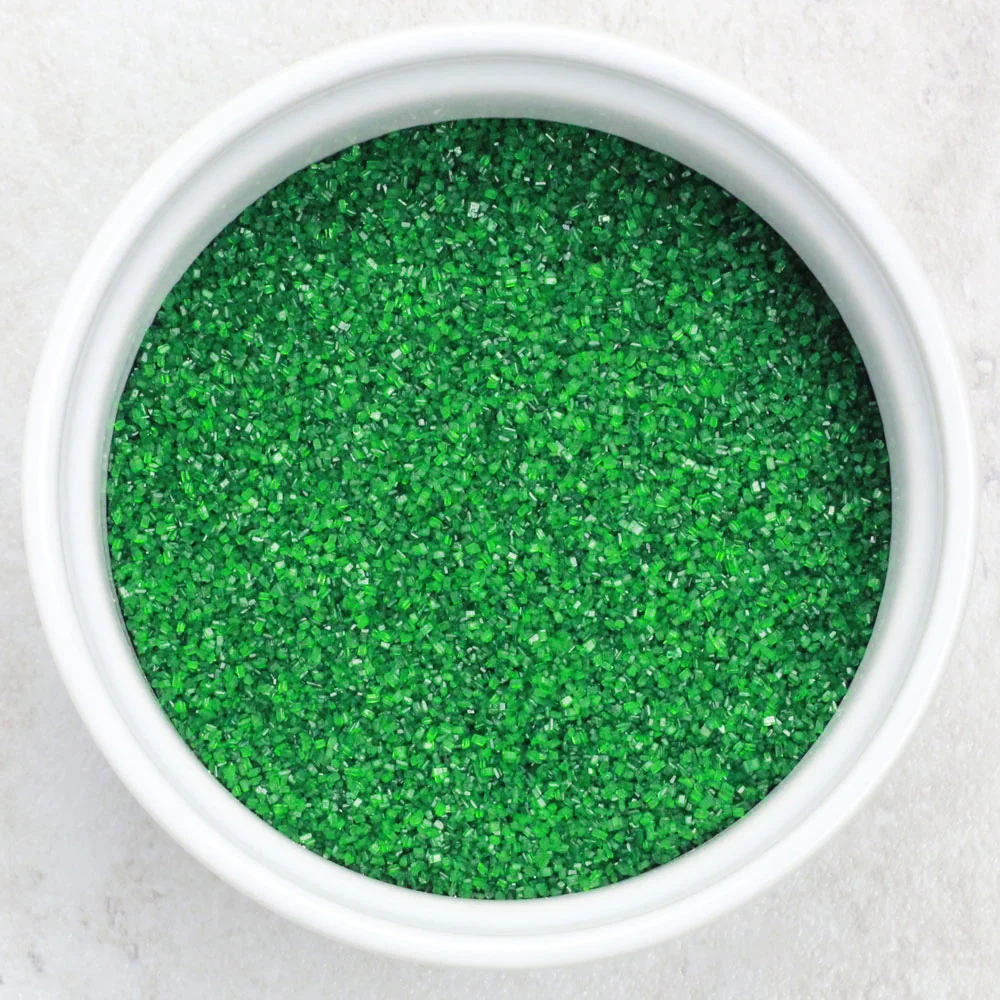 Green Sanding Sugar