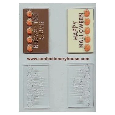 Halloween Candy Bar Chocolate Mold