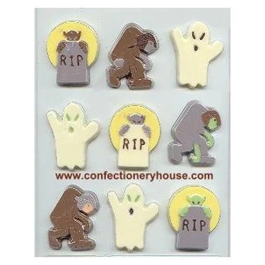 Halloween Fright Assortment Chocolate Mold