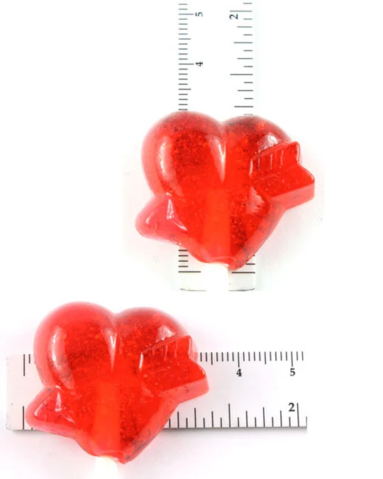 Heart With Arrow Pop Hard Candy Mold - Image 2