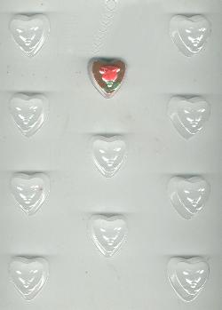 Hearts With Rose Candy Mold