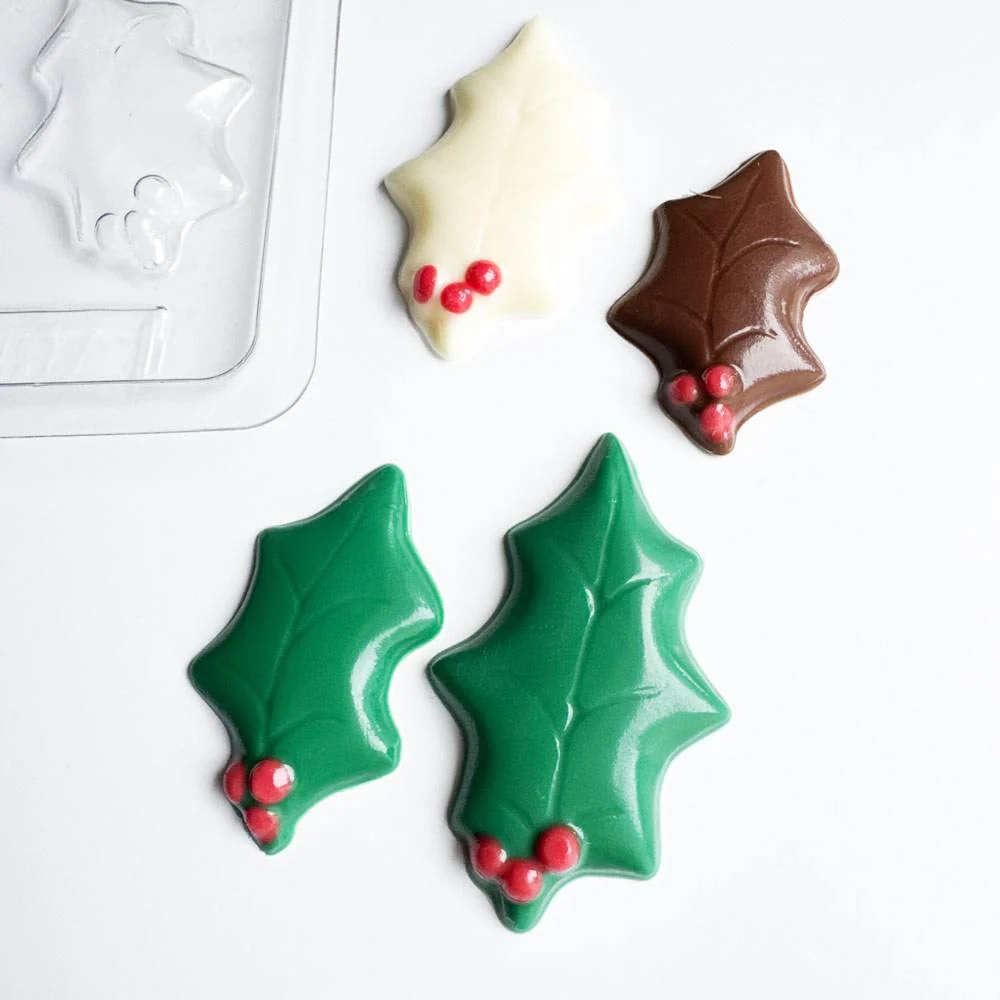 Holly Leaf Candy Mold - Image 2