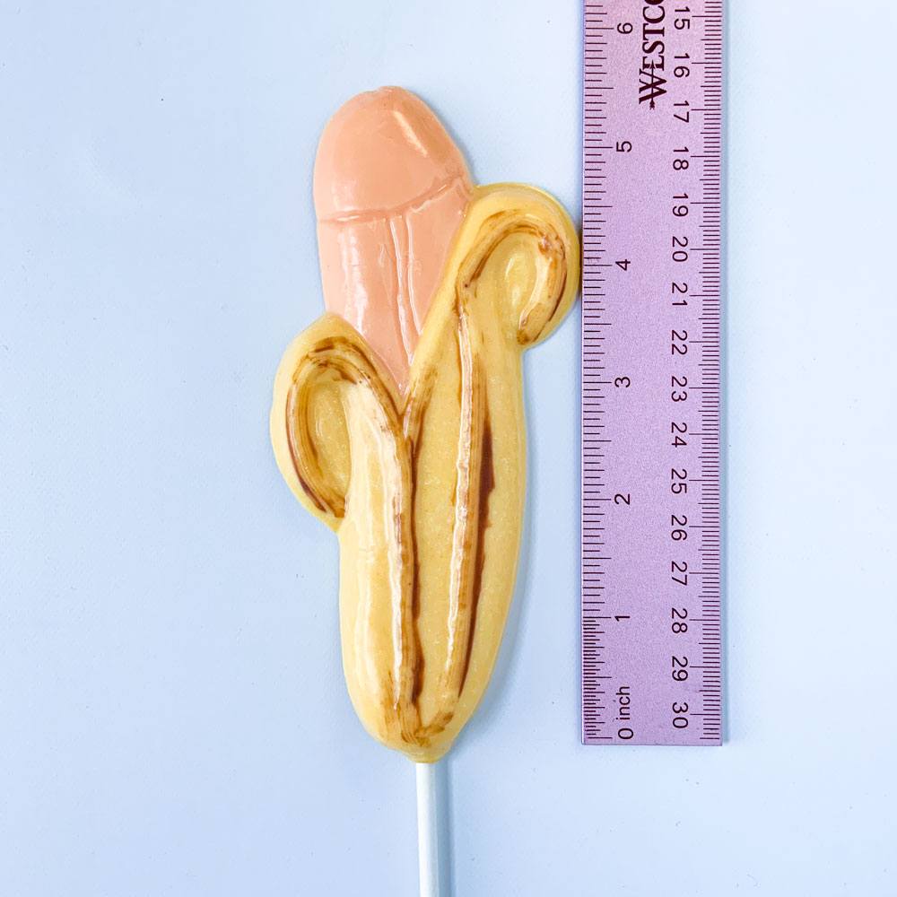 Horny Corn or Banana Lollipop Adult Candy Mold - Image 3