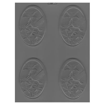Humming Bird on Oval Candy Mold