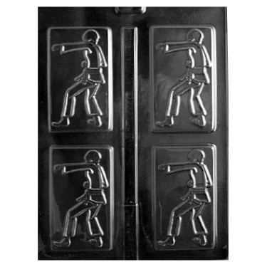 Karate Card Candy Mold