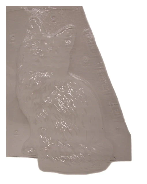 Large 3-D Sitting Cat Candy Mold - Image 2