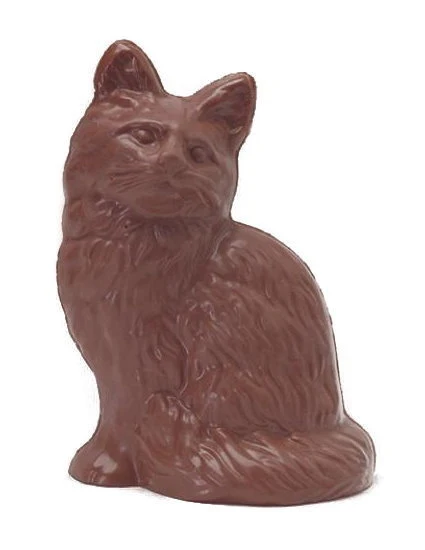 Large 3-D Sitting Cat Candy Mold - Image 4