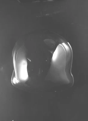 Large 3-D Skull Chocolate Mold Part B