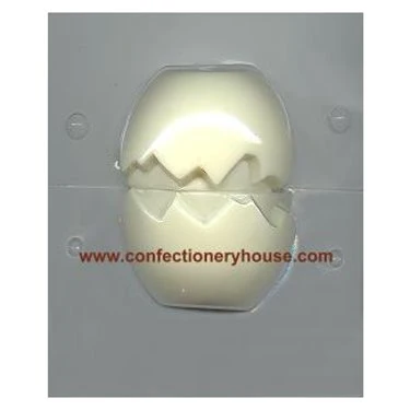 3D Large Cracked Egg Candy Mold