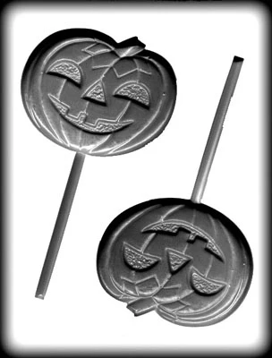 Large-Jack-O-Lantern Pop Hard Candy Mold