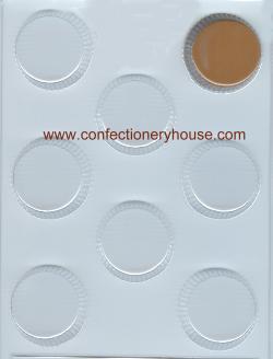 Large Peanut Butter Cup Candy Mold - Image 2