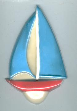 Large Sailboat Candy Mold