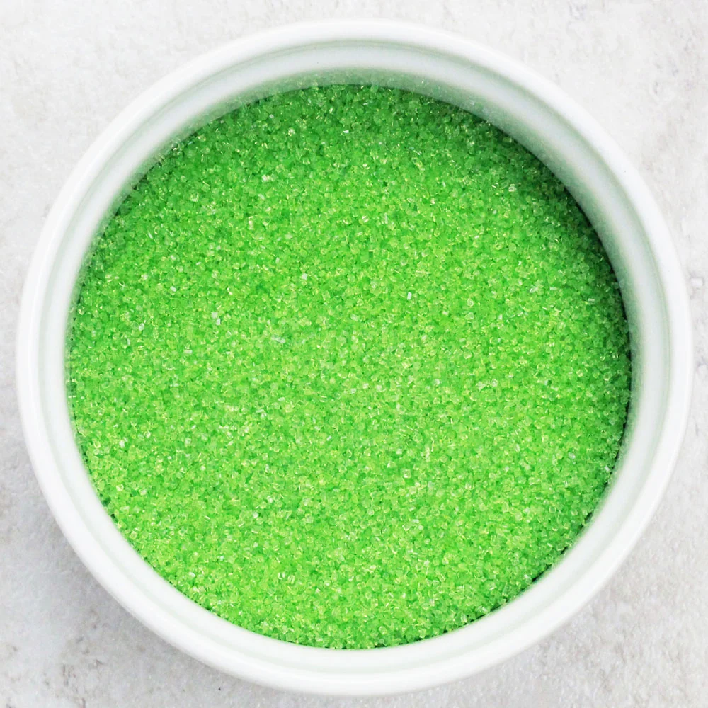 Lime Green Sanding Sugar