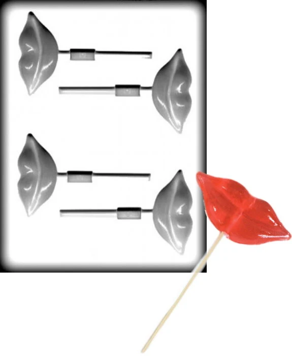 Lips Pop Hard Candy Mold