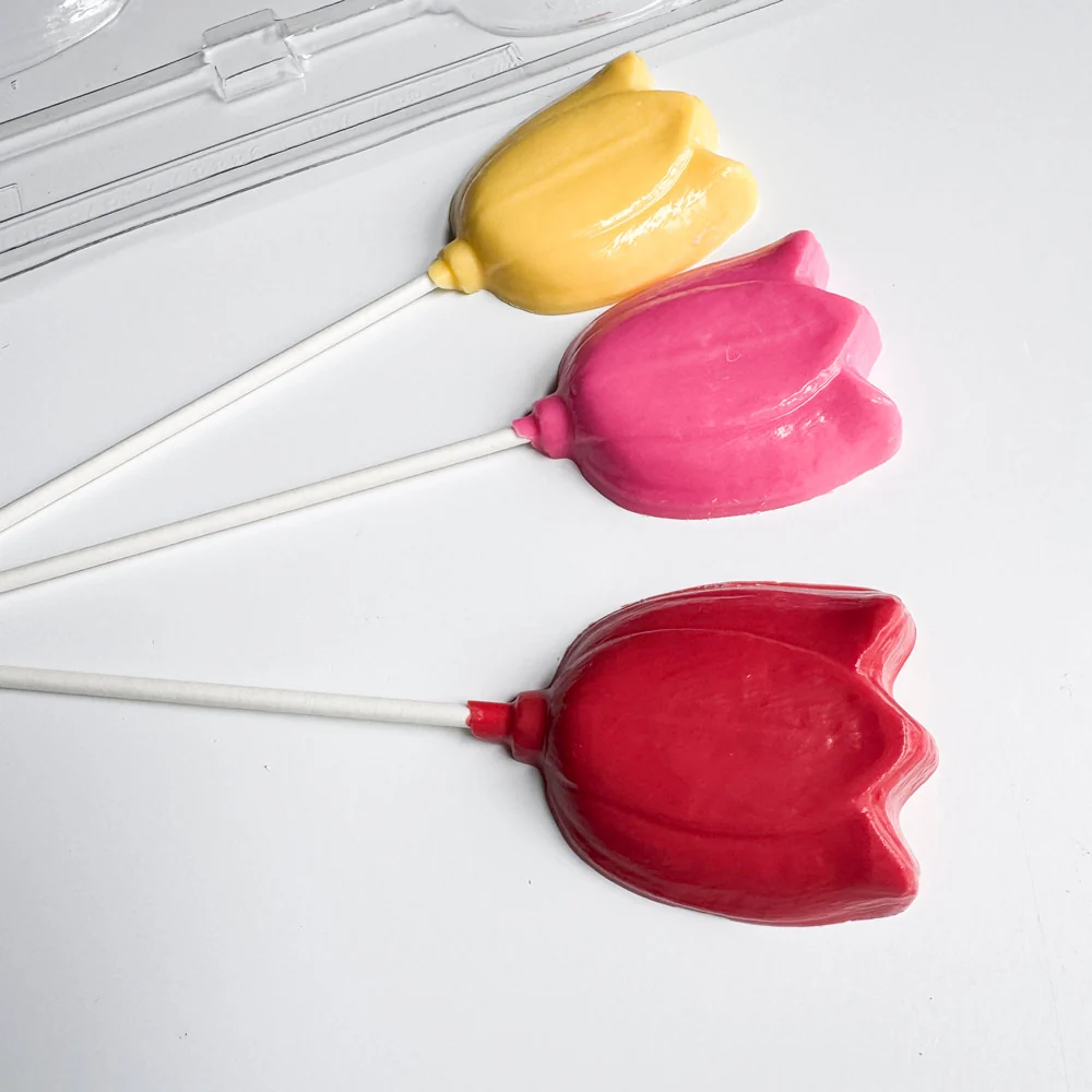 Long Stem Tulip Pop Candy Mold - Image 2