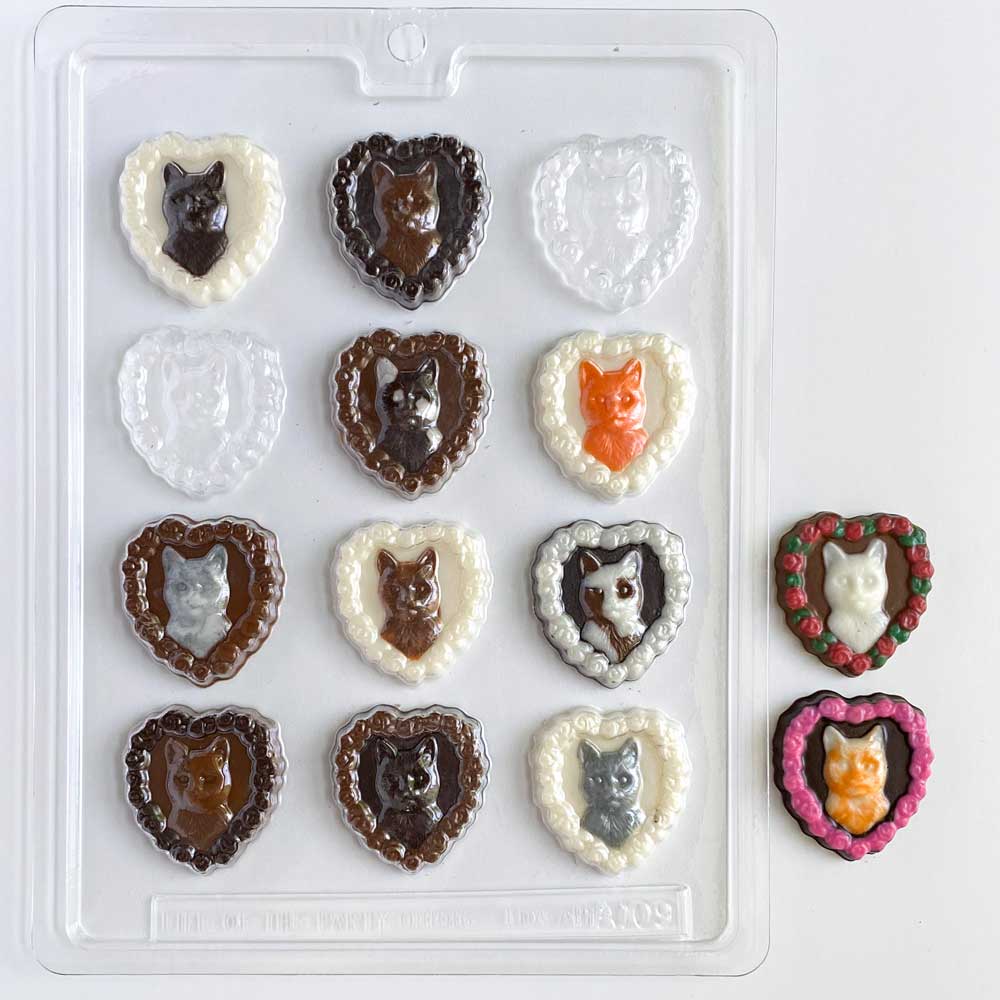 Love My Cat Candy Mold