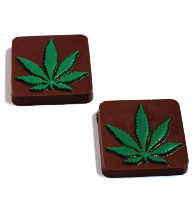 Marijuana Leaf Chocolate Bar Mold - Image 3