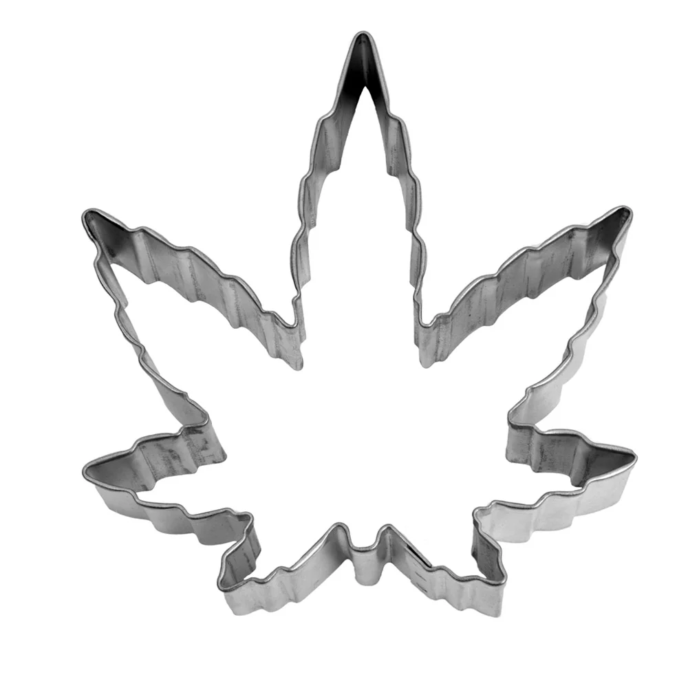 Marijuana Leaf Cookie Cutter