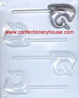 Medium Dolphin Pop Candy Mold